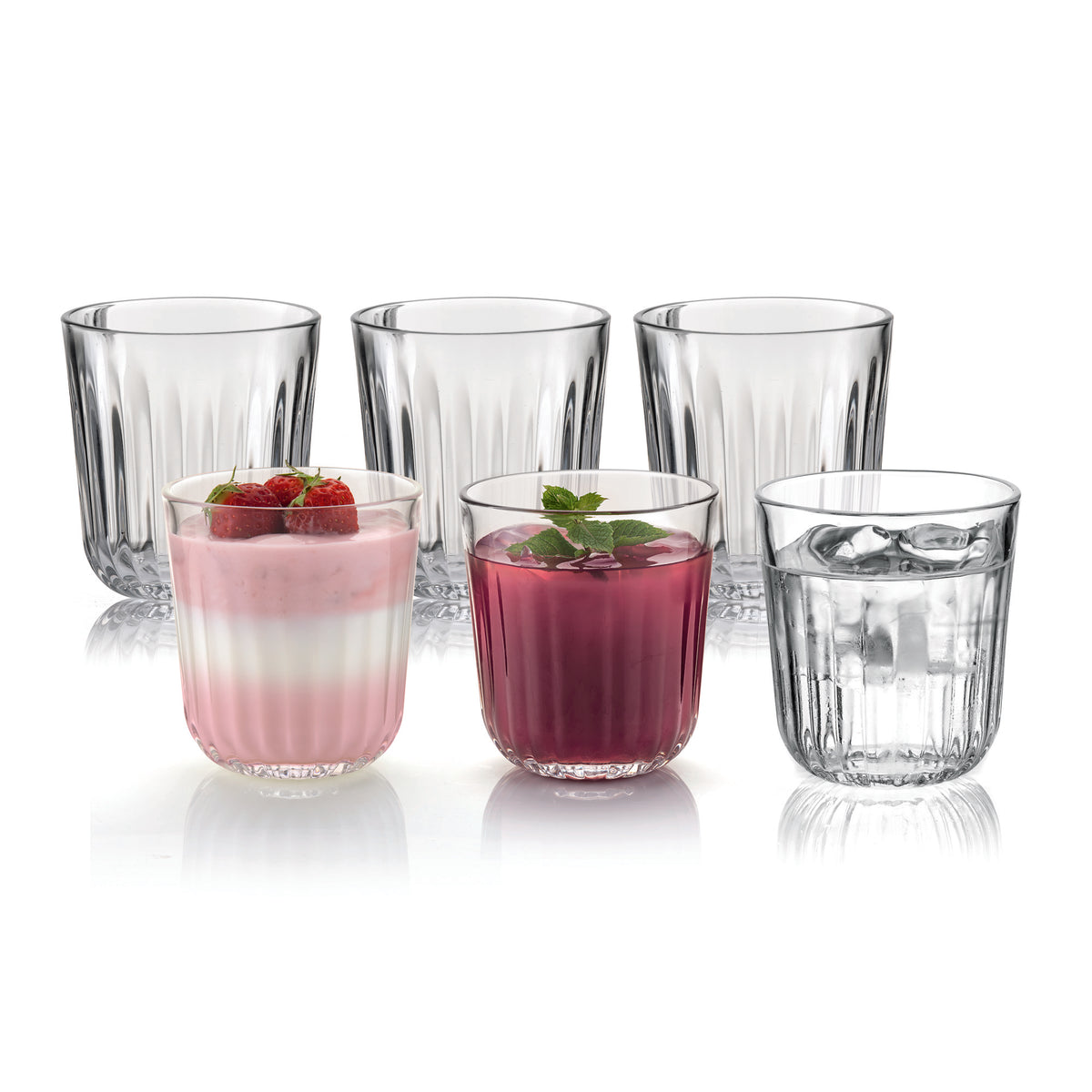 SET OF 6 GLASSES "EVERYDAY"