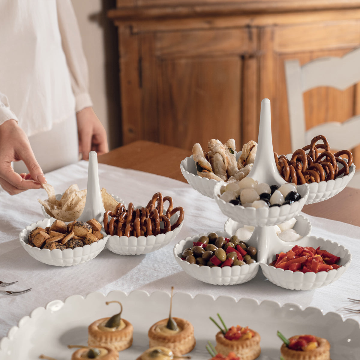 HORS D'OEUVRES DISH "TIFFANY"