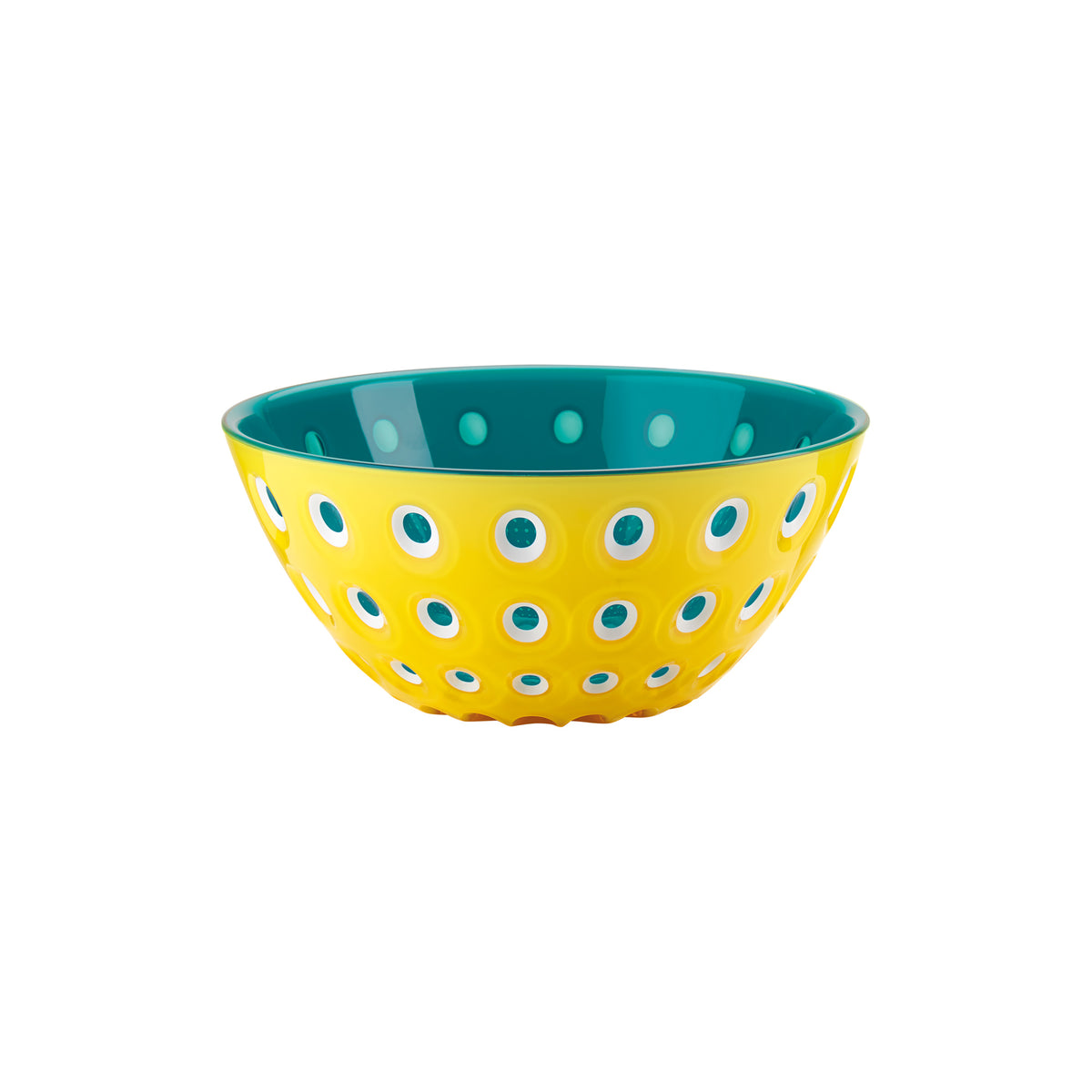 BOWL "LE MURRINE" Yellow/White/Aquamarine