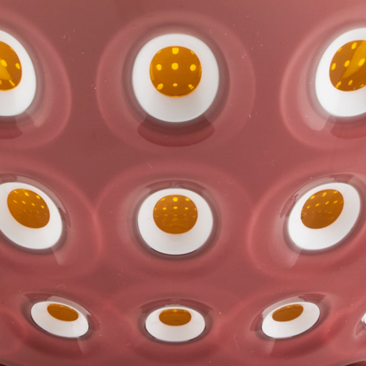 BOWL "LE MURRINE" Mauve/White/Caramel