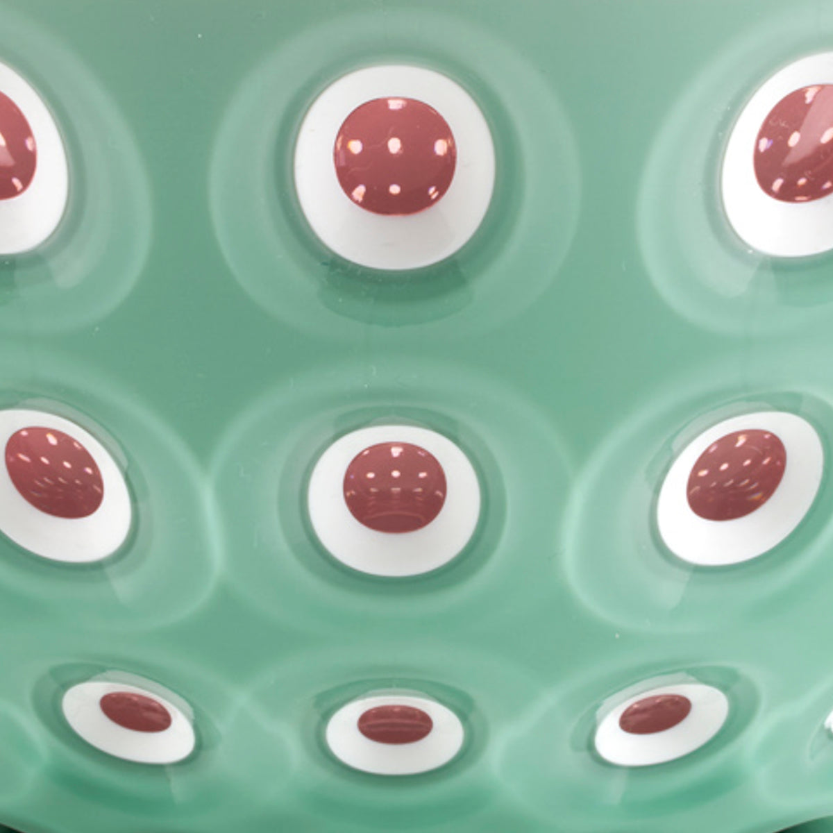 BOWL "LE MURRINE" Matcha green/White/Mauve