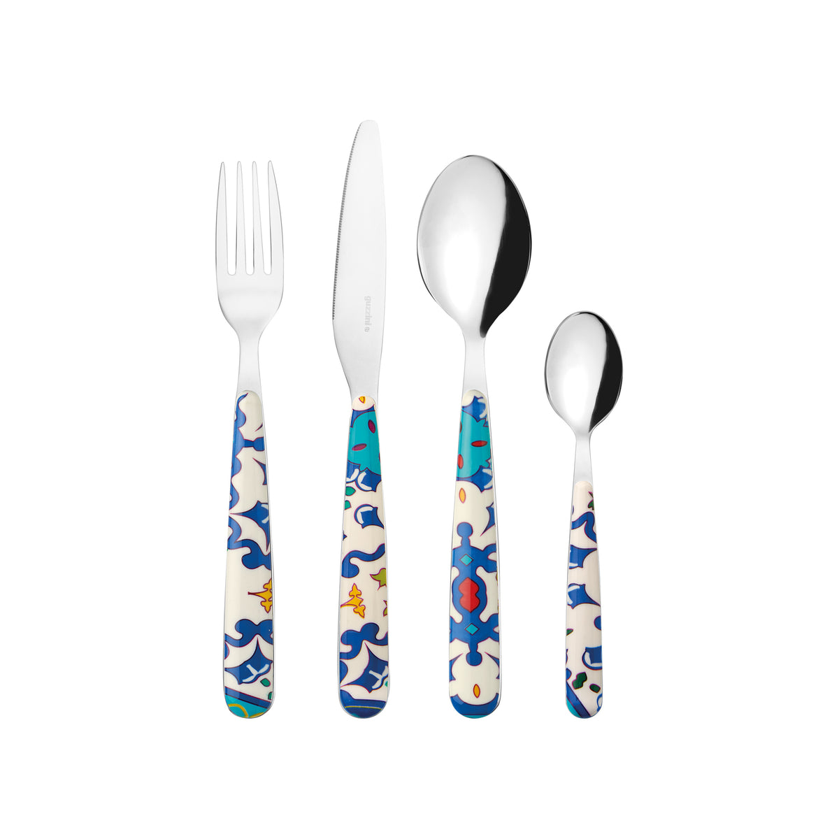 24-PIECE CUTLERY SET ''FLOWER&LEMON"