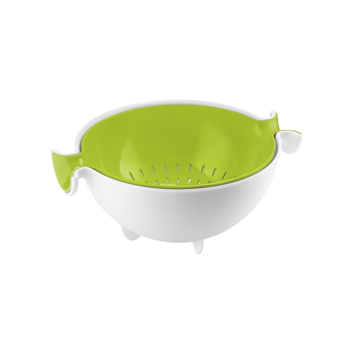 COLANDER AND BOWL SET 'SPIN&DRAIN' "PREPARATION"
